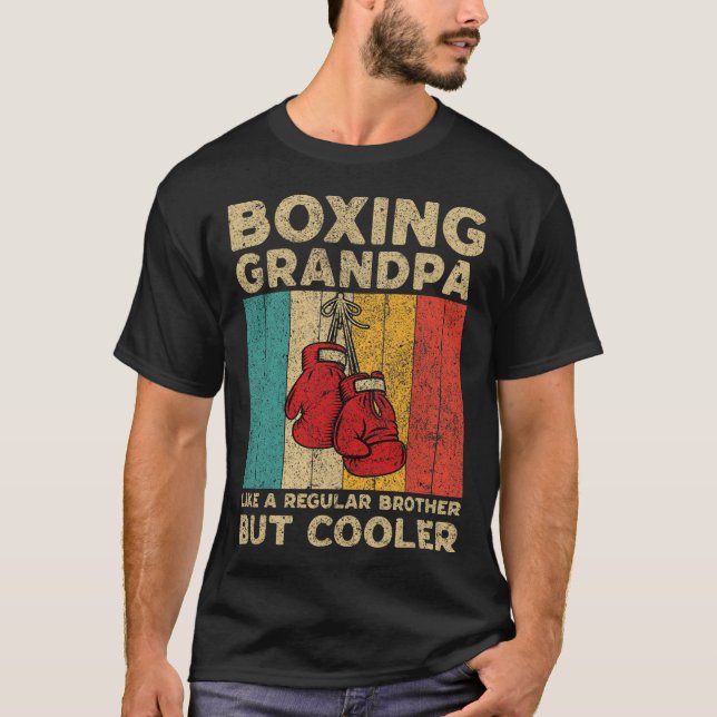 Camiseta Boxing Husband Vintage Boxer (Frente)