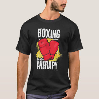 Camiseta Boxing Is My Therapy box athlete