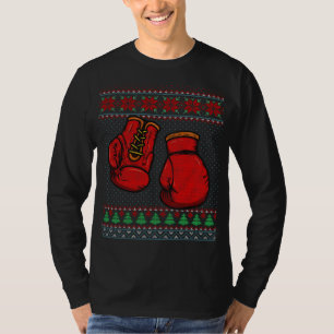 Camiseta Boxing Luvas Feia Doce Natal
