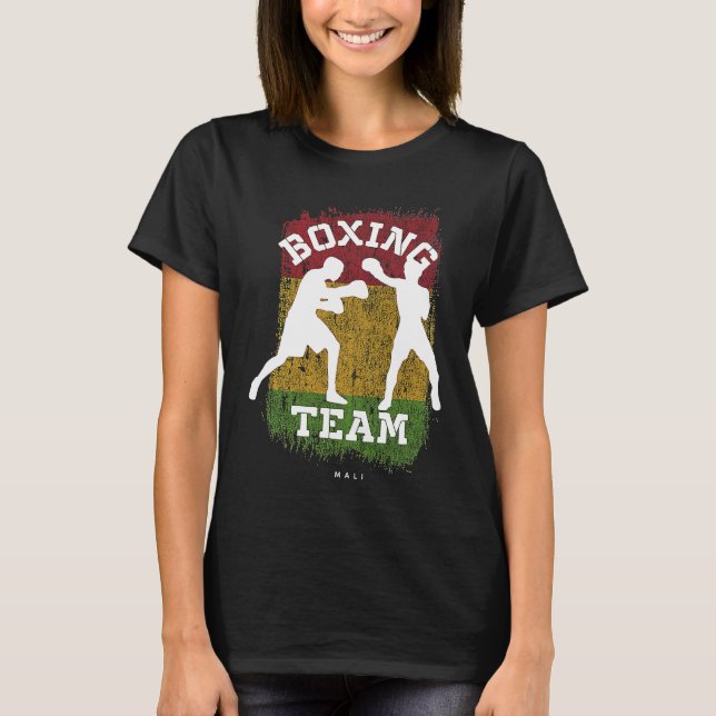 Camiseta Boxing Mali Combat Sports Fighter Boxing (Frente)