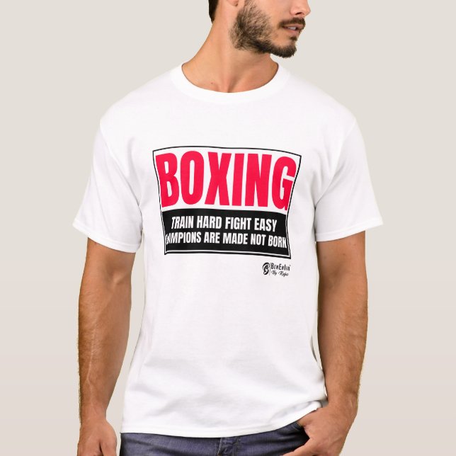 Camiseta Boxing Men White (Frente)
