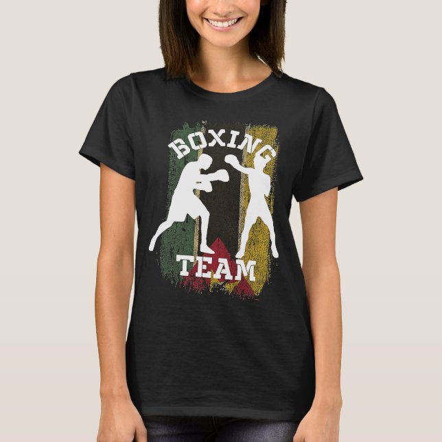 Camiseta Boxing Moçambique Combate Boxing (Frente)