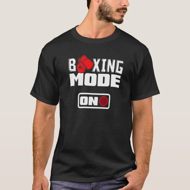 Camiseta Boxing Mode On Boxing (Frente)