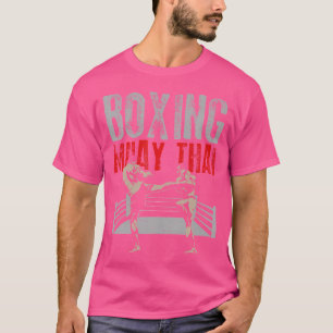 Camiseta Boxing Muay Tailandês Muay Muay Artes Marciais Tai