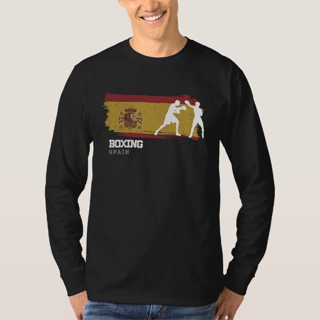 Camiseta Boxing Spain Combat Sports Fighter Boxing (Frente)