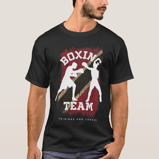 Camiseta Boxing Trinidad & Tobago Combat Sports Fighter Box (Frente)
