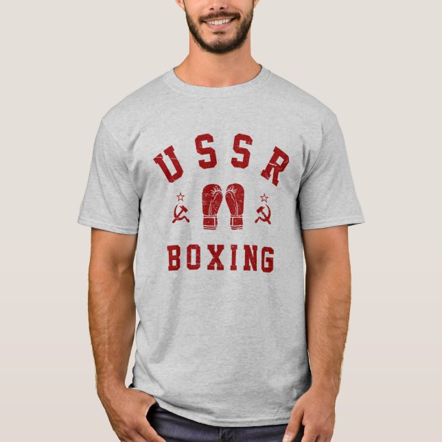 Camiseta Boxing USSR (Frente)