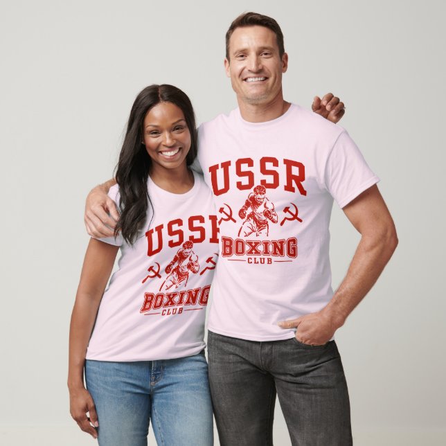 Camiseta Boxing USSR (Unissex)