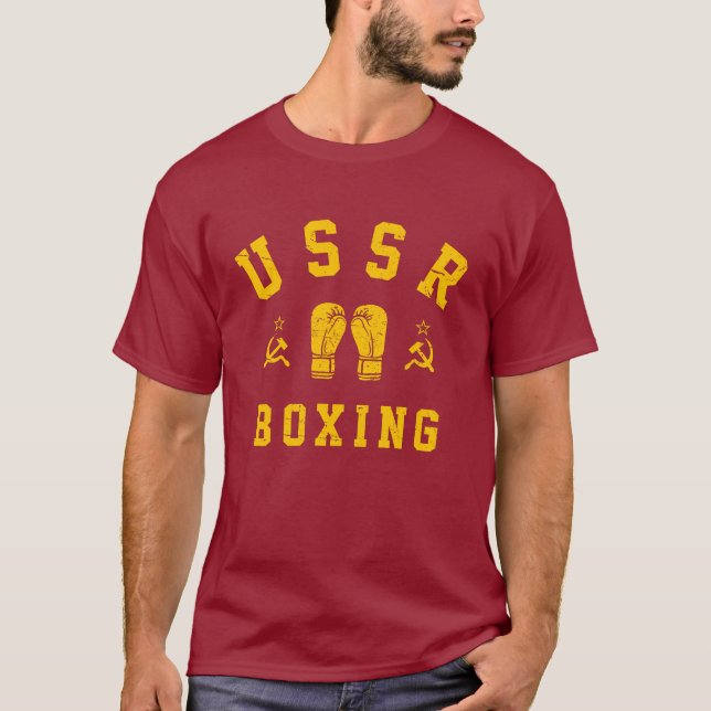 Camiseta Boxing USSR (Frente)