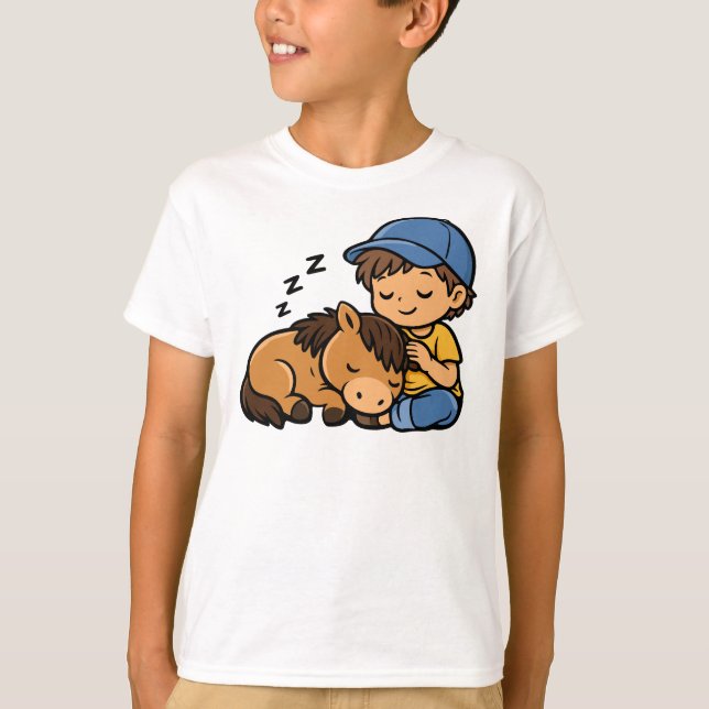 Camiseta Boy and Horse (Frente)
