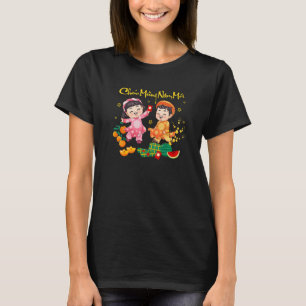 Camiseta Boy Girl Chuc Mung Nam Moi 2023 Vietnamita Lunar N
