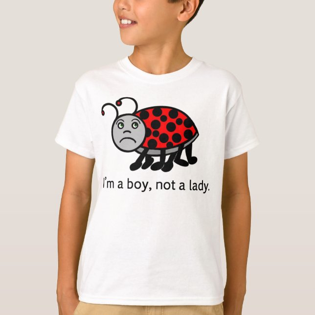 Camiseta Boy Lady Bug (Frente)