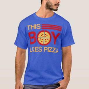 Camiseta Boy Likes Pizza Funny Pizza Hobby Chef Premium T-S
