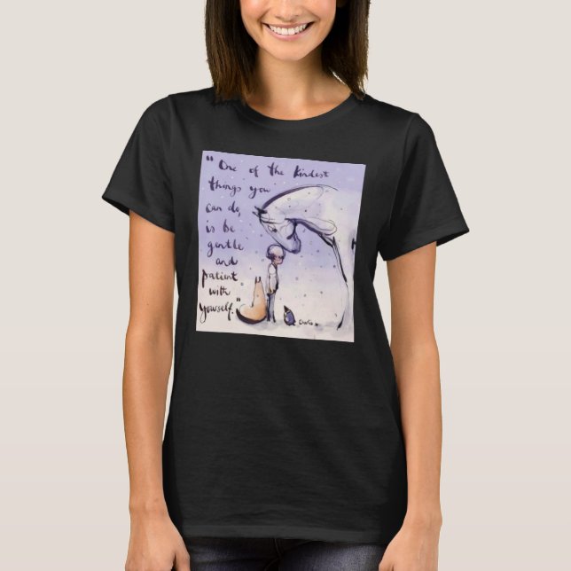 Camiseta Boy Mole Fox and Horse, One Of The Kindest Things  (Frente)