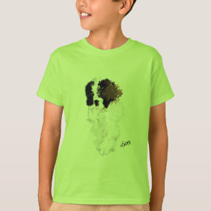 Camiseta Boy T-Shirts : Santo Bernard Puppy
