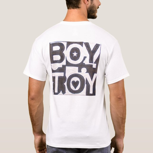 Camiseta Boy Toy T- Shirt (Verso)
