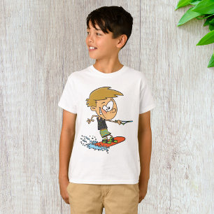 Camiseta Boy Wakeboard Divertimento Verão