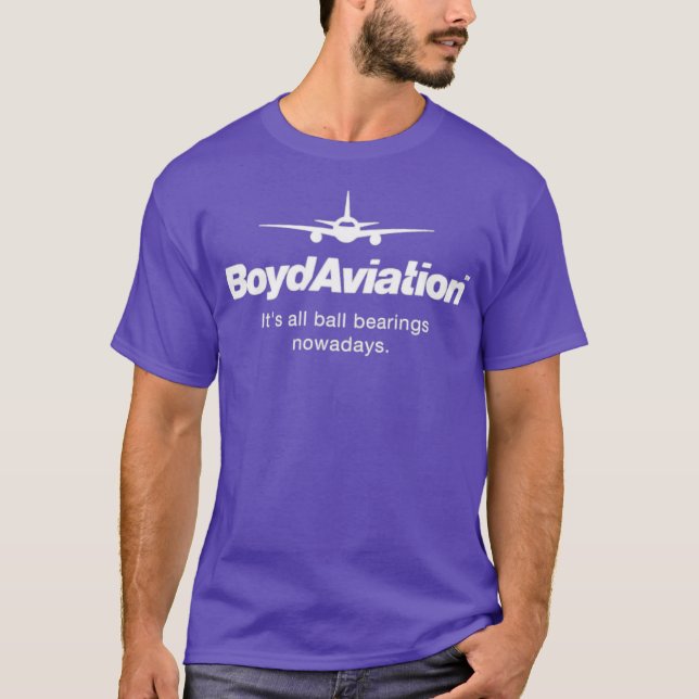Camiseta Boyd Aviation (Frente)