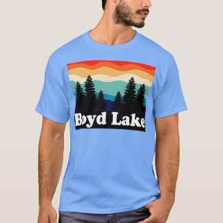 Camiseta Boyd Lake Colorado Retro
