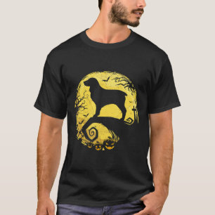 Camiseta Boykin Spaniel Dia de as Bruxas engraçado Para Hom