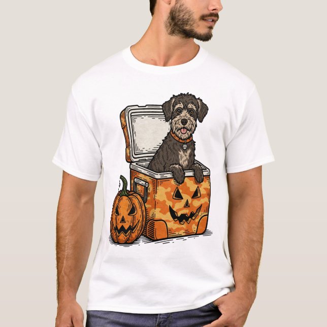 Camiseta Boykin Spaniel Halloween (Frente)