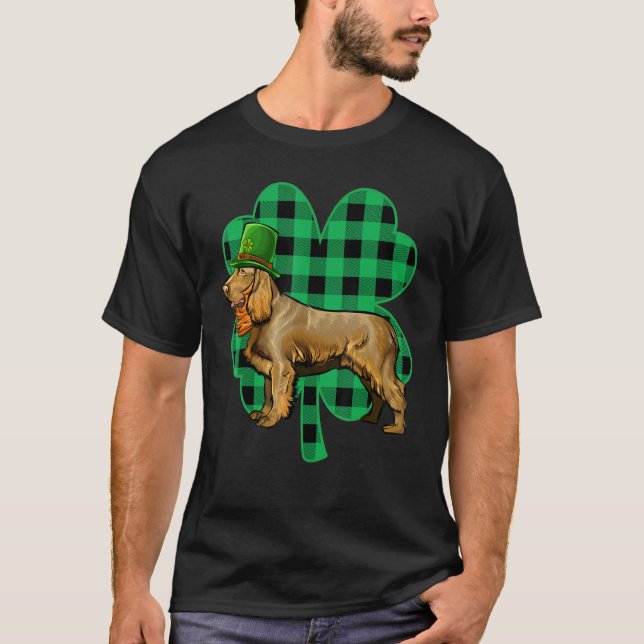 Camiseta Boykin Spaniel Leprechaun St Patricks Day Lucky C (Frente)