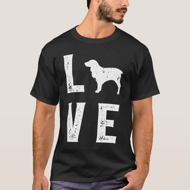 Camiseta Boykin Spaniel Love  1 (Frente)