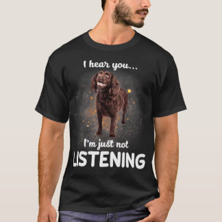 Camiseta Boykin Spaniel, ouço-te a não ouvir