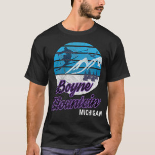 Camiseta Boyne Mountain Michigan USA Ski Resort Snowboardin