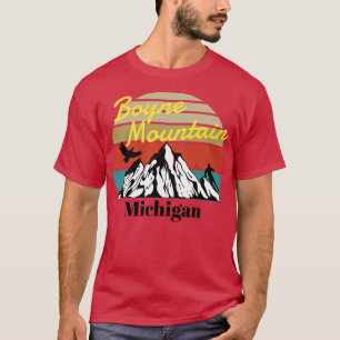 Camiseta Boyne Mountain ski Michigan 1