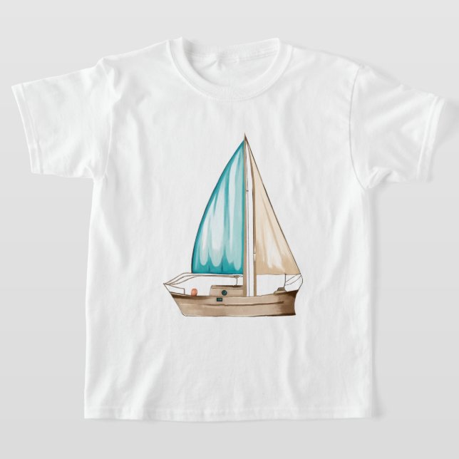 Camiseta Boys and Girls Sailboat (Postura )