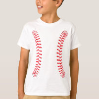 Boys Baseball Player Vertical Seams