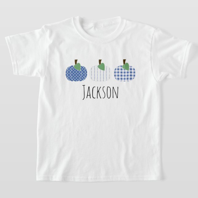 Camiseta Boys Blue Pumpkin Trio (Postura )
