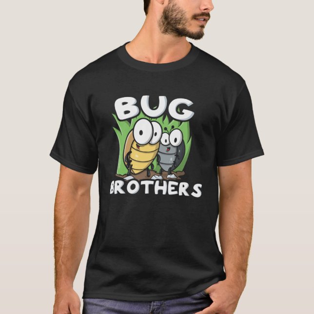 Camiseta Boys Bug Brother Matching Family   Bug Hunter (Frente)