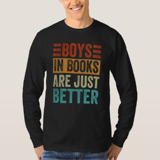 Camiseta Boys In Books Are Just Better 3