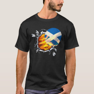 Camiseta Boys Scotland Football Kit Fans For Scottish Foot