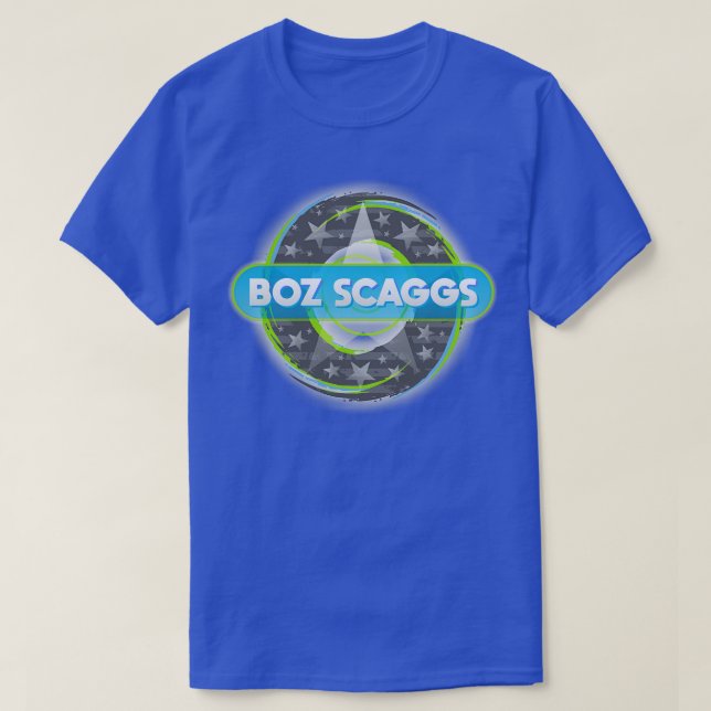 Camiseta Boz Scaggs (Frente do Design)