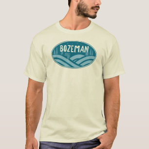 Camiseta Bozeman Montana ao ar livre
