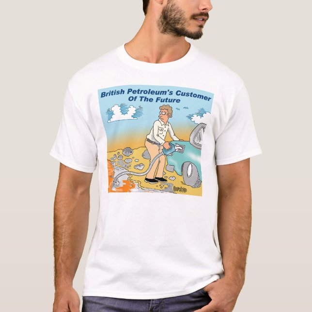 Camiseta BP | ingleses - t-shirt dos desenhos animados do (Frente)