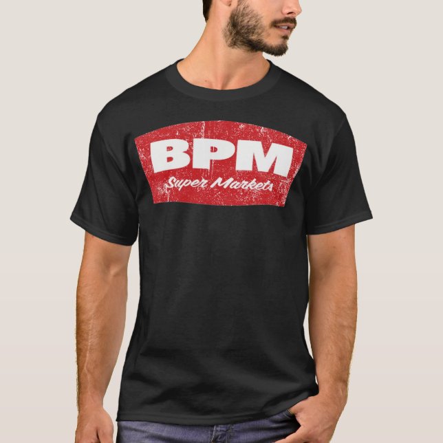 Camiseta BPM T-Shirt - Brockton Public Market Retro 1970s (Frente)