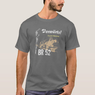 Camiseta BR 52 Reichsbahn Alemão DDR