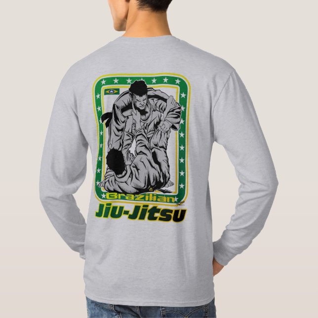 Camiseta Br de Jiu-Jitsu do brasileiro (Verso)