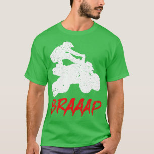 Camiseta Braaap ATV Quatro Travões Quad Bike IV
