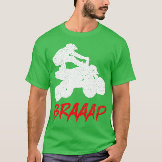 Camiseta Braaap ATV Quatro Travões Quad Bike IV