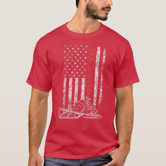 Camiseta Braap America Sled Rider e Racer