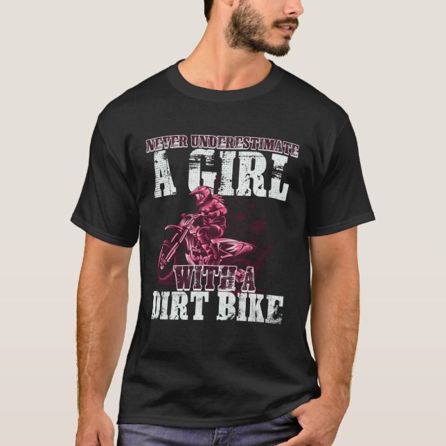 Camiseta Braap Like A Girl And Never Underestimate Girl A D (Frente)