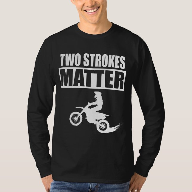 Camiseta BRAAP Motorcross Dois Traços Power Dirtbike Rider  (Frente)