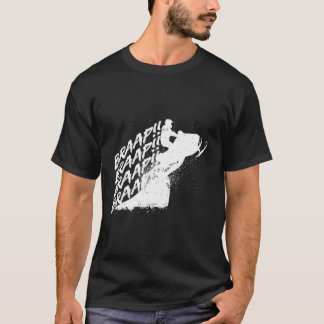 Camiseta Braap Snowmobile Winter Motor Sled Sled Snow ao no