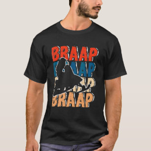 Camiseta Braap Snowmobiling Snowmobile Extreme Winter Sport