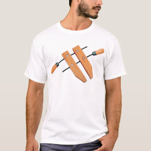 Camiseta Braçadeira de madeira